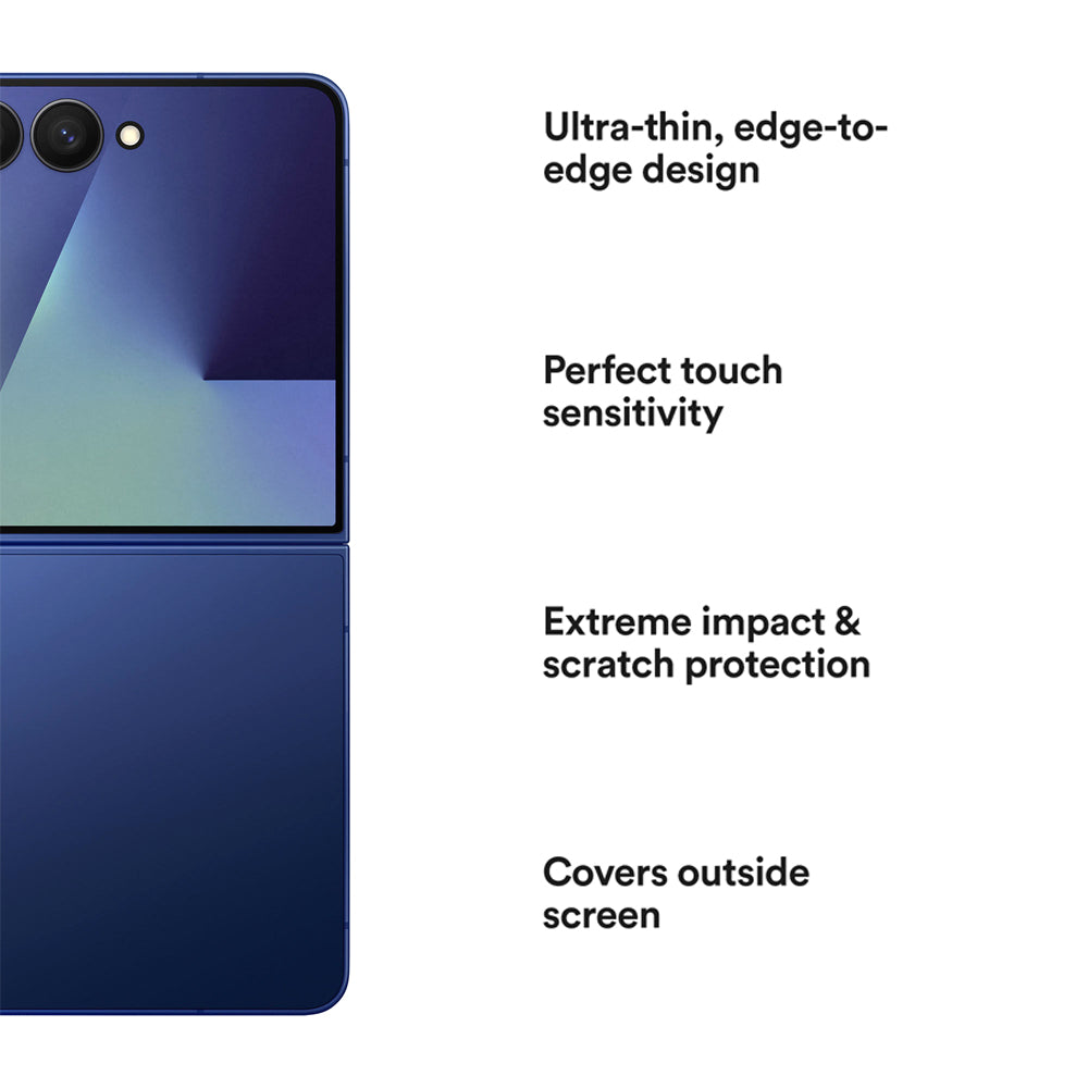 Glass Front Screen Protector for Samsung Galaxy Z Flip 7