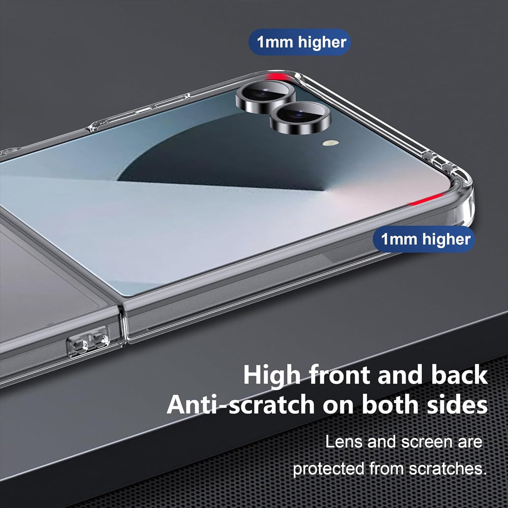 Clear Thin Protection Case for Samsung Galaxy Z Flip 7