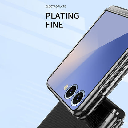 Metallic Clear Case for Samsung Galaxy Z Flip 7