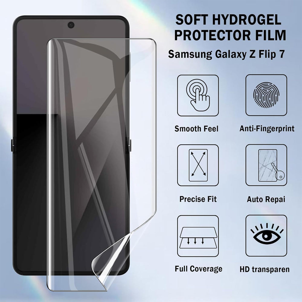 Nano Film Screen Protector for Samsung Galaxy Z Flip 7 (2 pack)