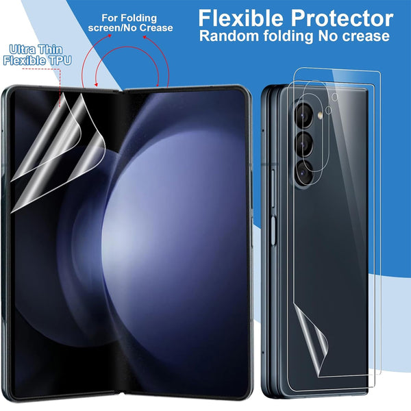 Nano Film Full Protector for Samsung Galaxy Z Fold 6 Front and Back  (2 pack)