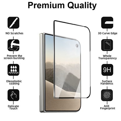 Full Front Cover Glass Screen Protector for iPhone Duo