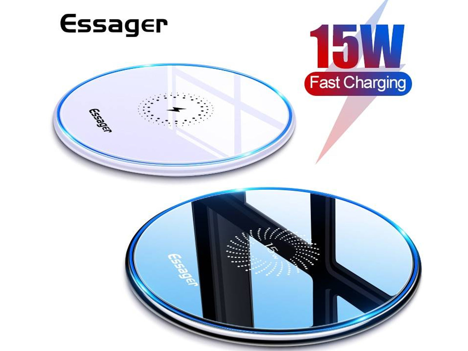 Essager Fast Wireless Charger - 15W