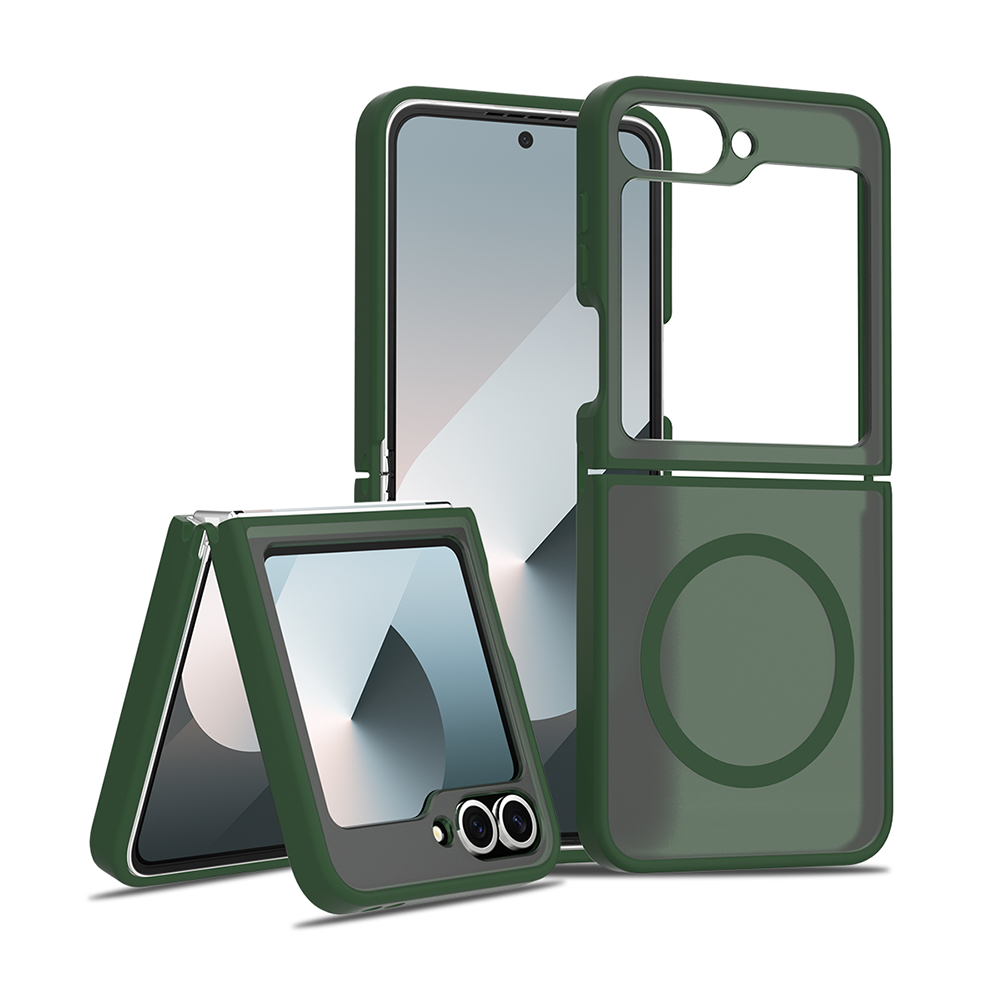 Magsafe Compatible Matte Case for Samsung Galaxy Z Flip 6