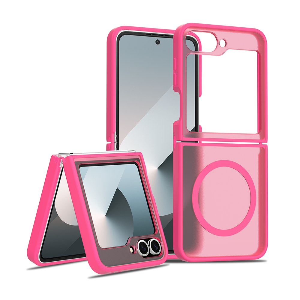 Magsafe Compatible Matte Case for Samsung Galaxy Z Flip 6