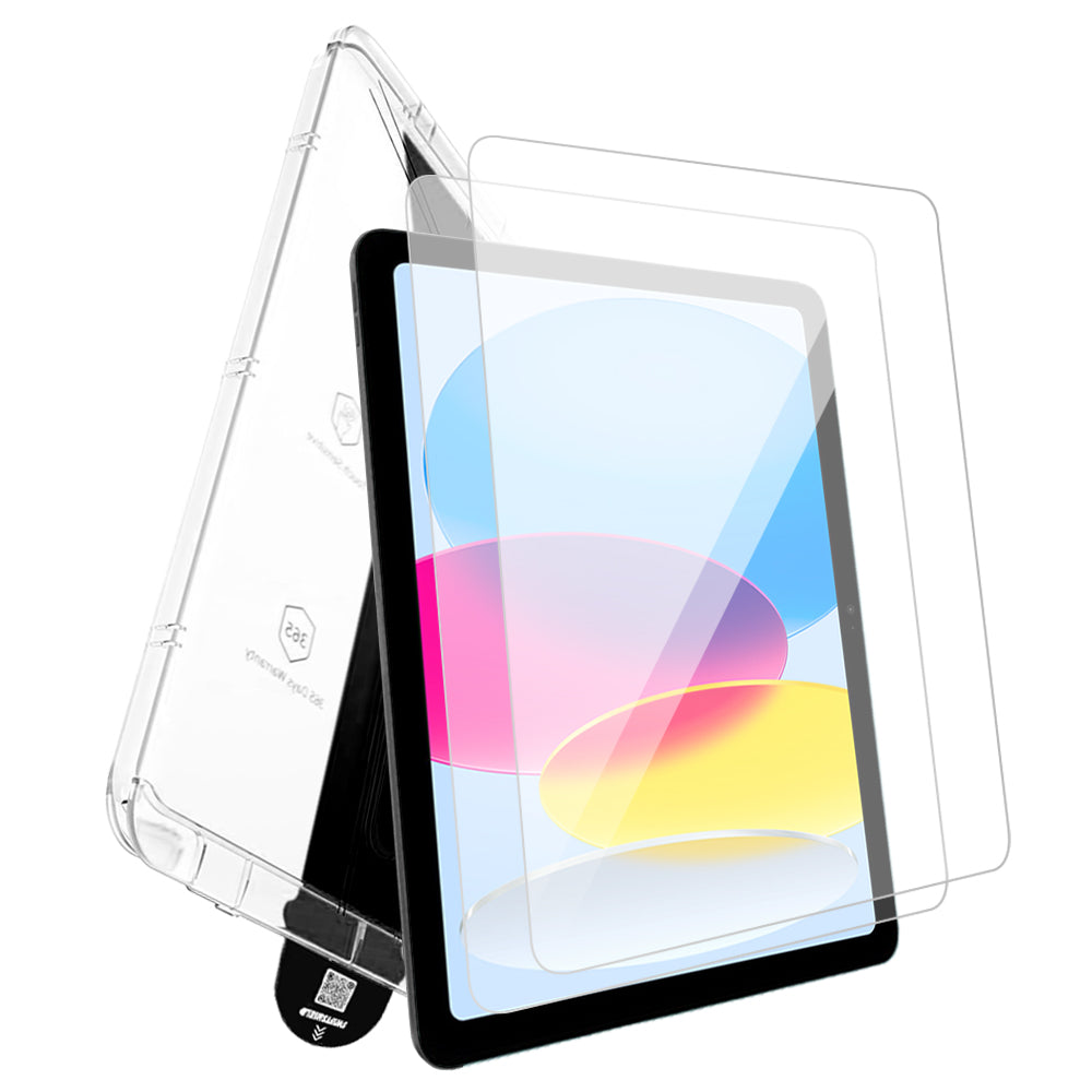 iPad (2025) 11th Generation 11" Glass Screen Protector [2-Pack] with Easy Alignment Frame – Clear, Premium by SwiftShield