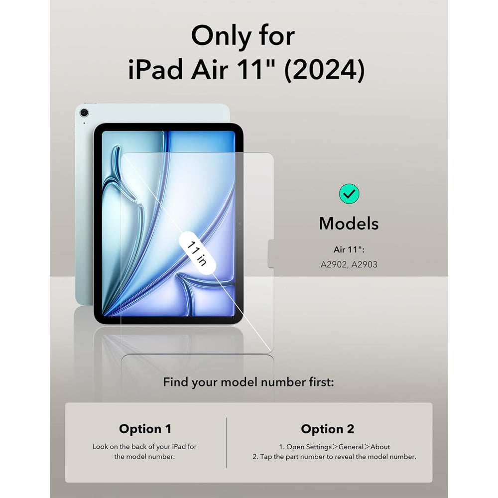 Paper Film Screen Protector for iPad Air 11" M2 (2 pack)