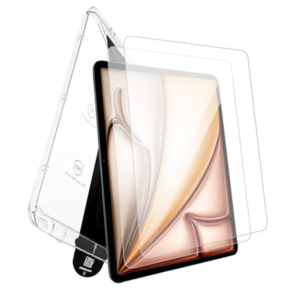 iPad Air 13" M3 (2025) Tempered Glass Screen Protector [2-Pack] with Easy Alignment Frame – Clear, Premium by SwiftShield