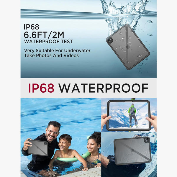 Waterproof Case for iPad Pro 11" M4 (2024)