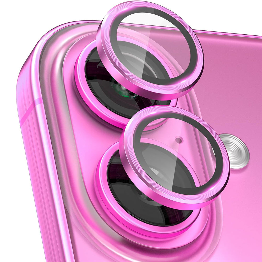 Camera Lens Protector Alloy Frame for iPhone 16 Plus