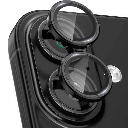 Camera Lens Protector Alloy Frame for iPhone 16 Plus