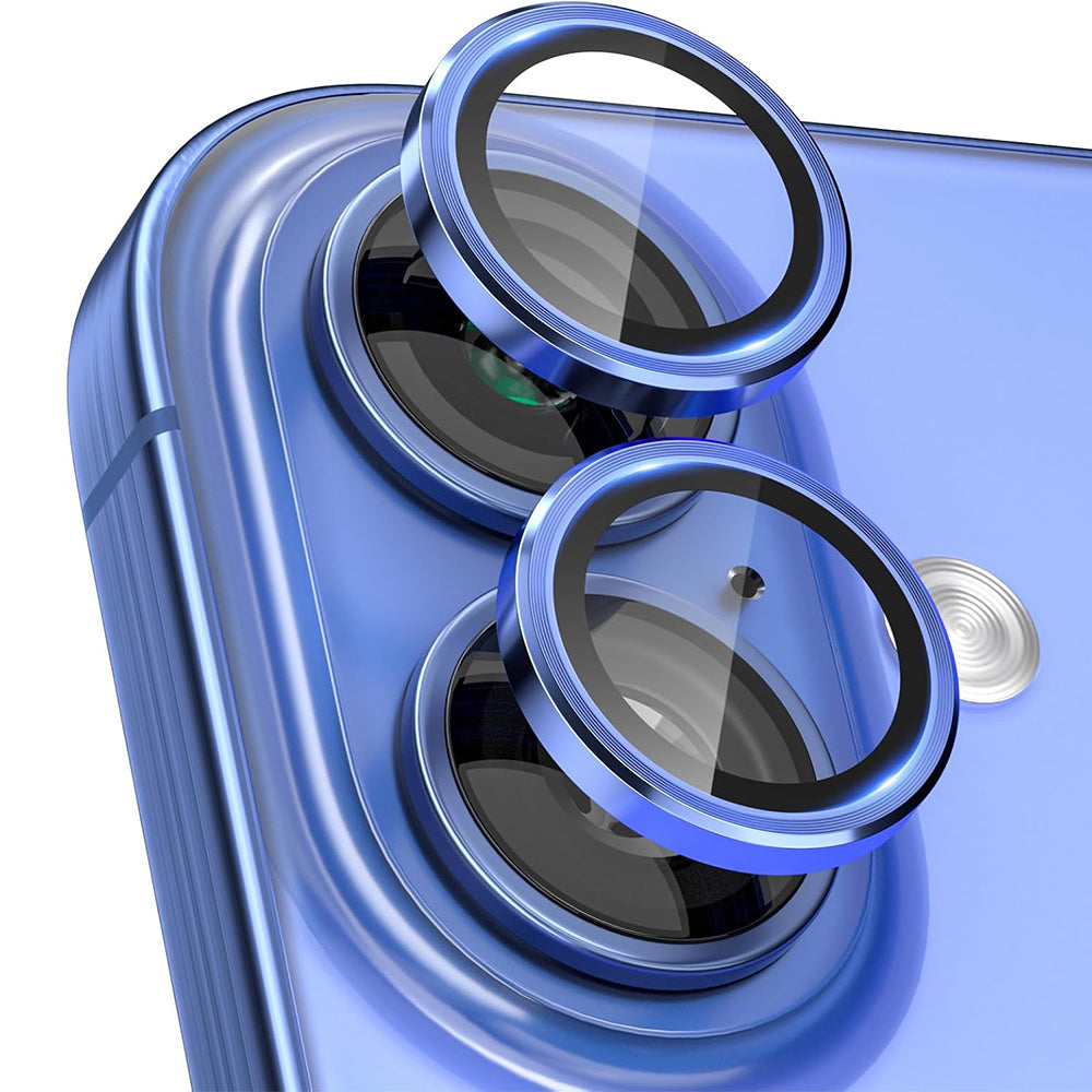 Camera Lens Protector Alloy Frame for iPhone 16 Plus