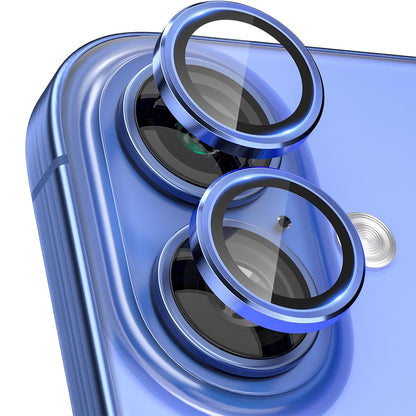 Camera Lens Protector Alloy Frame for iPhone 16 Plus