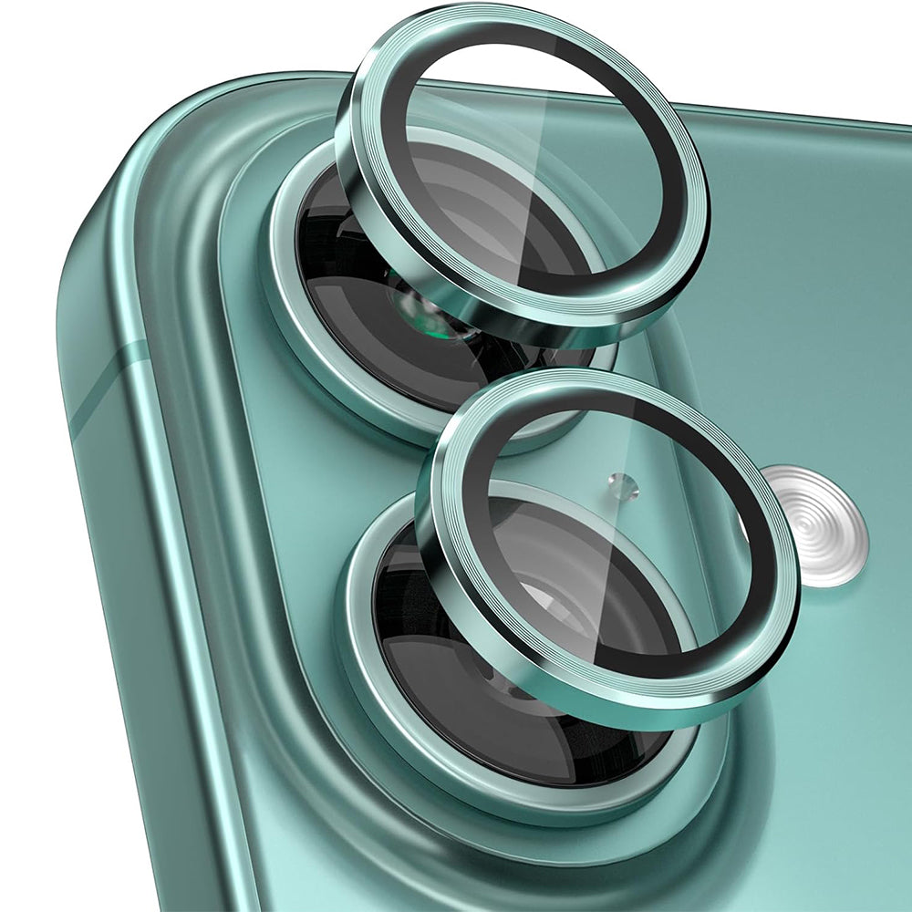 Camera Lens Protector Alloy Frame for iPhone 16 Plus