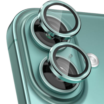 Camera Lens Protector Alloy Frame for iPhone 16 Plus