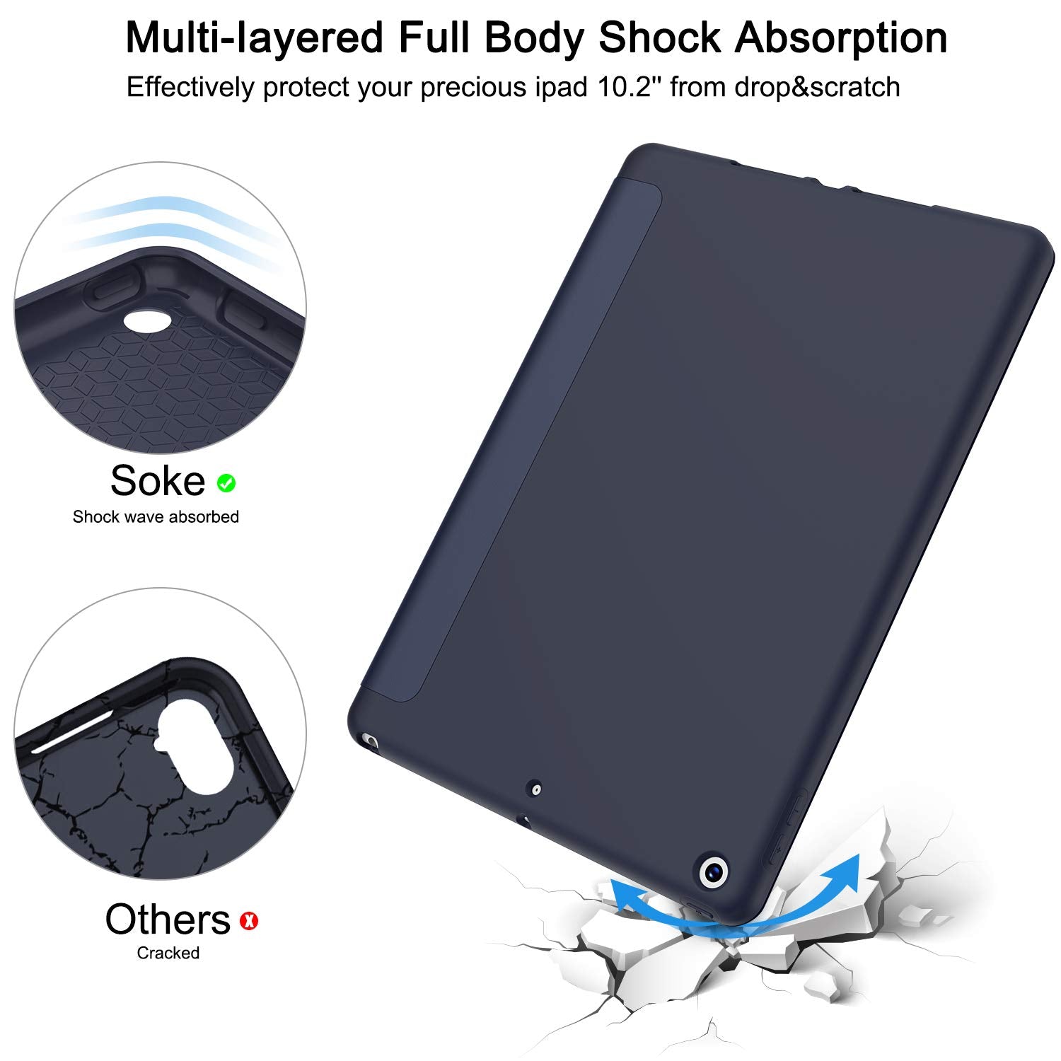 Smart Cover Case for iPad 10.2