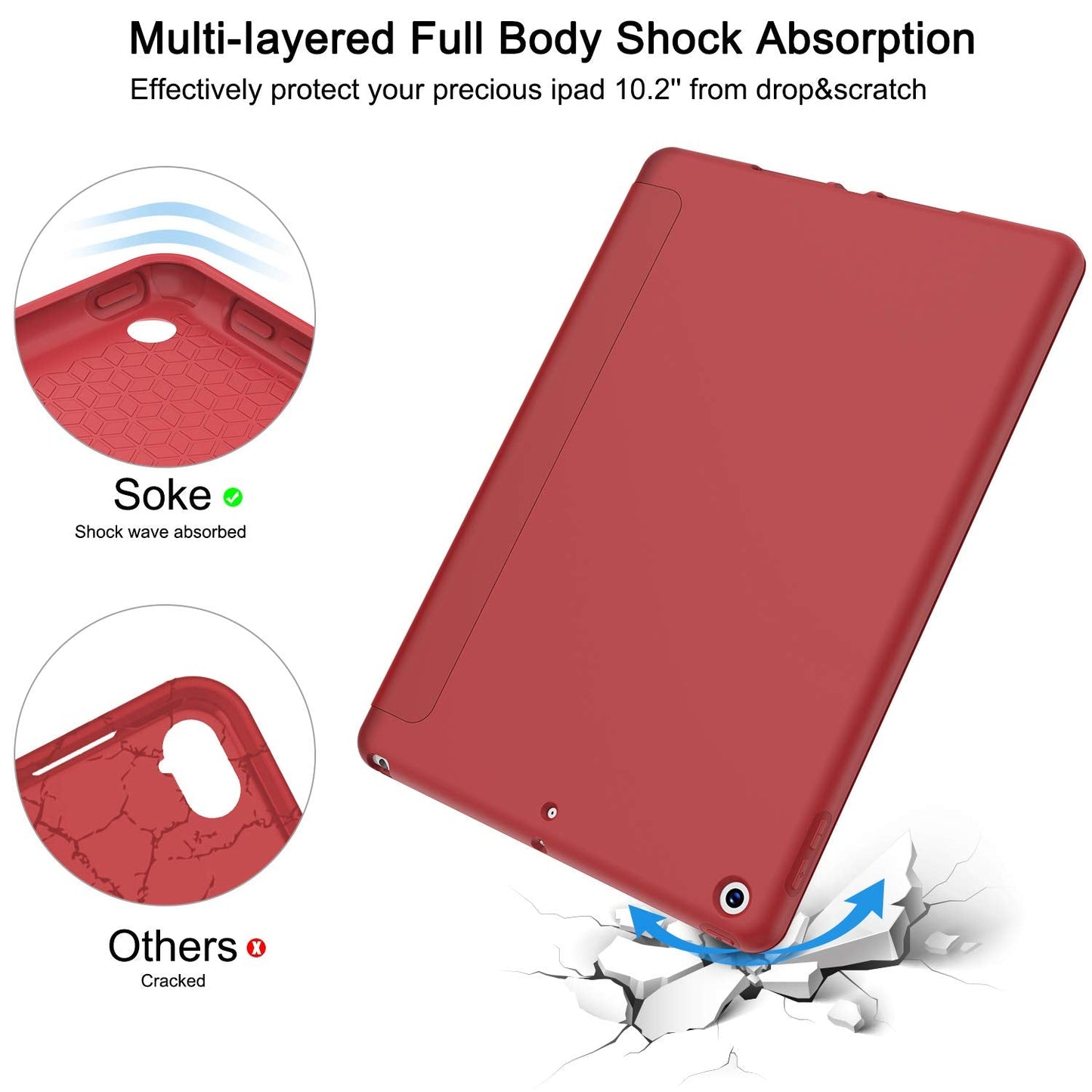 Smart Cover Case for iPad 10.2