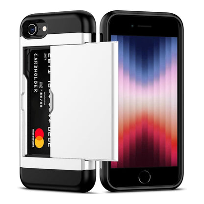 Heavy-Duty Card Holder Cover for iPhone 8