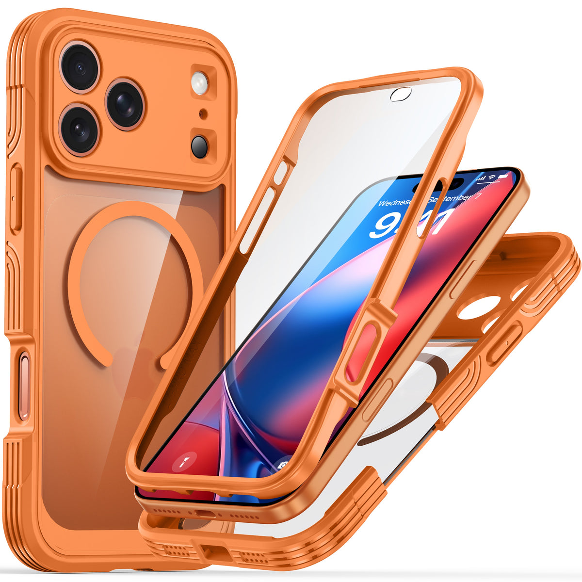 Heavy Duty 360 Magsafe Compatible Case for iPhone 18 Pro