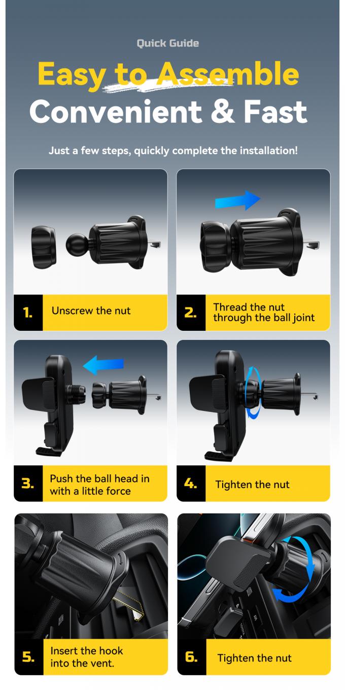 Car Air Vent Mobile Phone Holder - Essager