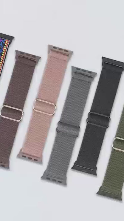 Nylon Stretch Strap for Apple Watch