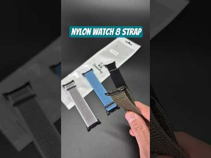 Nylon Velcro Strap for Samsung Galaxy Watch 8 (40mm)