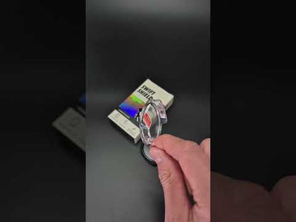 Samsung Galaxy Watch 8 44mm Case with Glass Screen Protector by SwiftShield (2 Pack - Black + Clear)