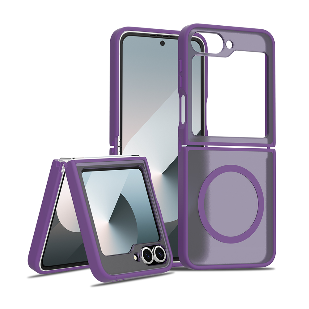 Magsafe Compatible Matte Case for Samsung Galaxy Z Flip 6