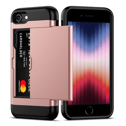 Heavy-Duty Card Holder Cover for iPhone 8