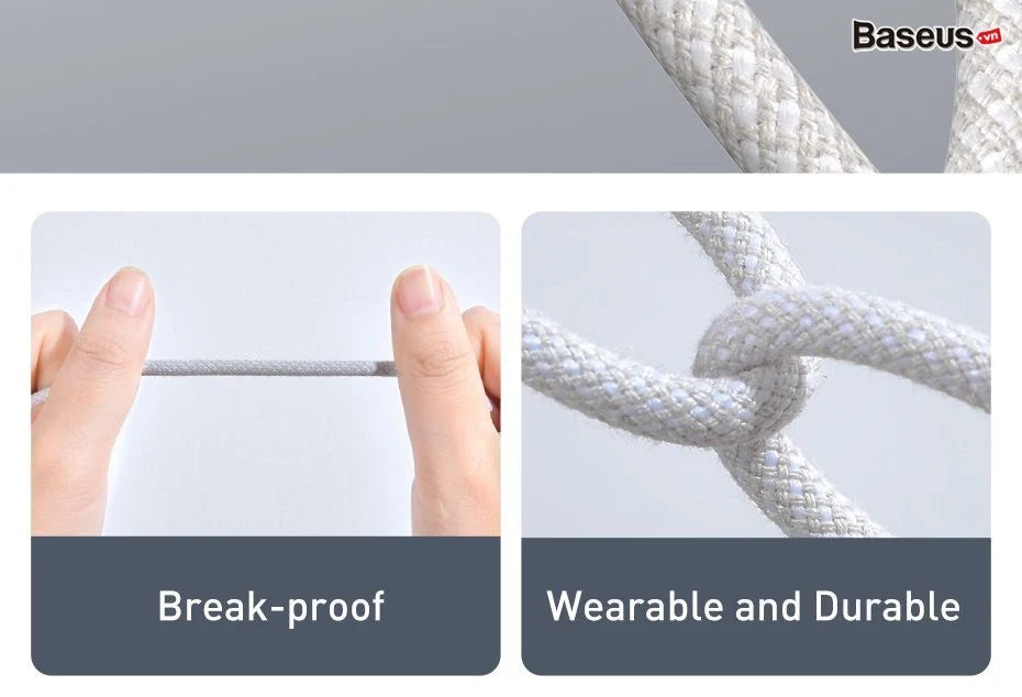 Baseus High-Density USB-C to Lightning cable 20W (2m)