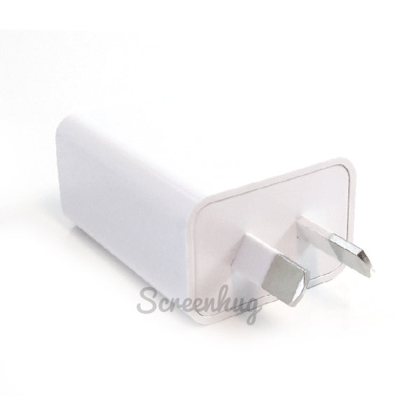 2A Wall Charger + Lightning USB cable - White (combo)