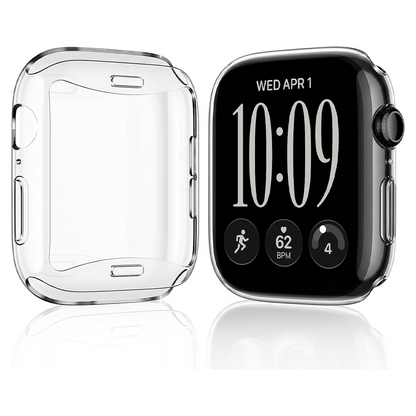 TPU Clear Case Screen Protector for Apple Watch Series 12 (42mm)