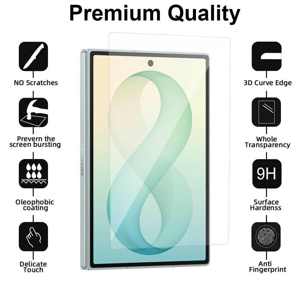 Front Cover Glass Screen Protector for Samsung Galaxy Z Fold 8 - Case Friendly