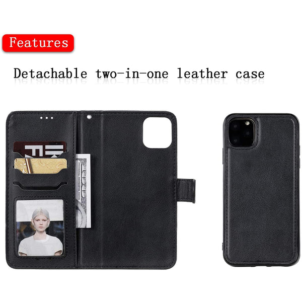 Slim Detachable Wallet case for iPhone 13 Mini