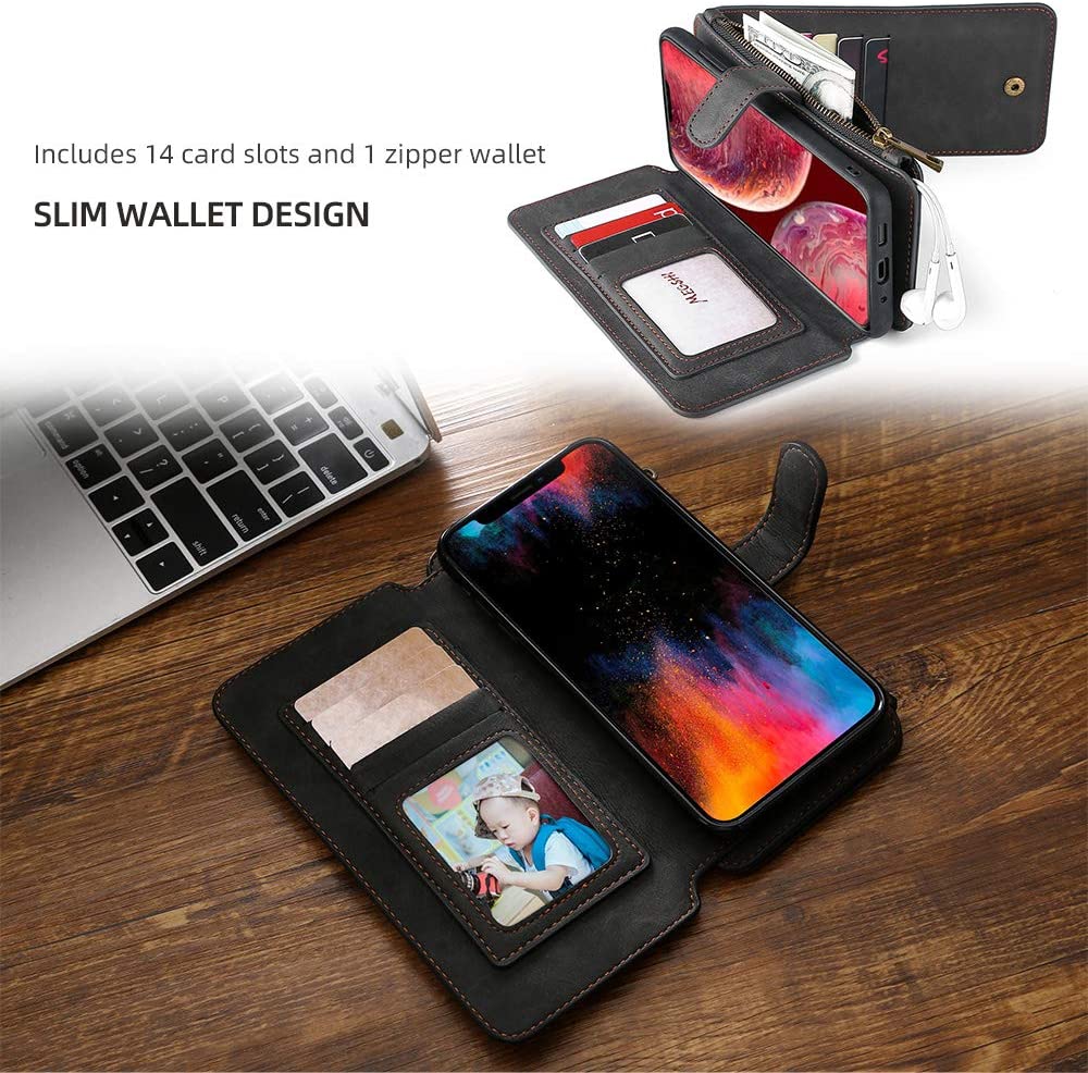 Coin Zip Wallet Case for iPhone 13