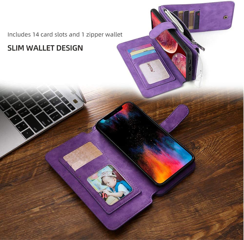 Coin Zip Wallet Case for iPhone 13