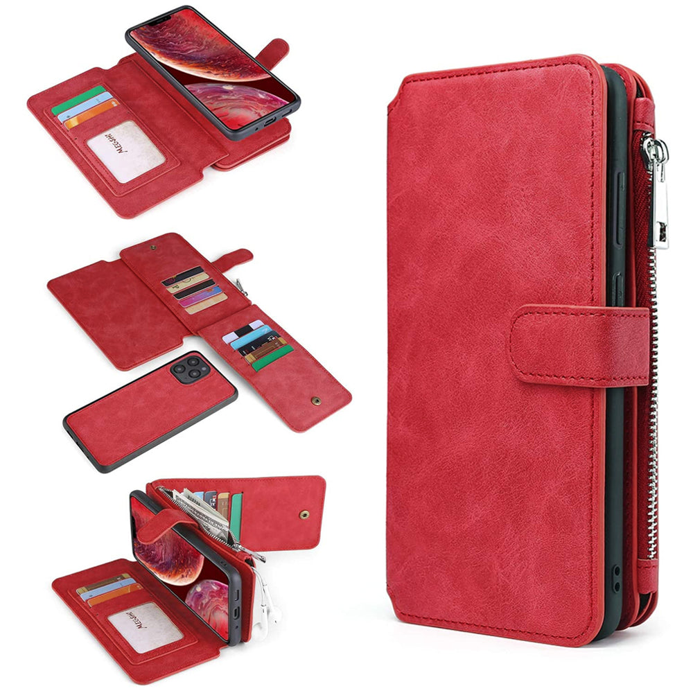 Coin Zip Wallet Case for iPhone 13 Mini