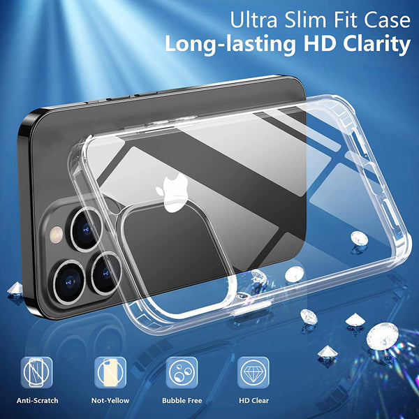 Clear Thin Case for iPhone 13 Pro Max