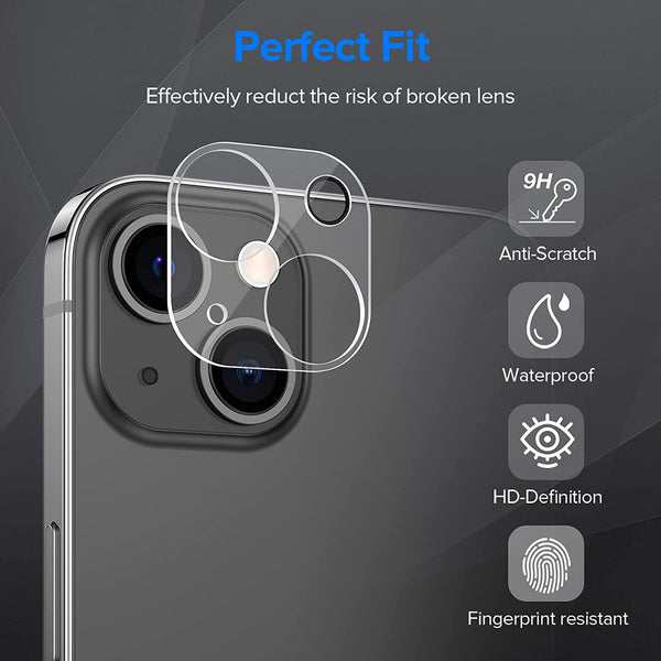 Glass Lens Cover Protector for iPhone 13 Mini 1 pack