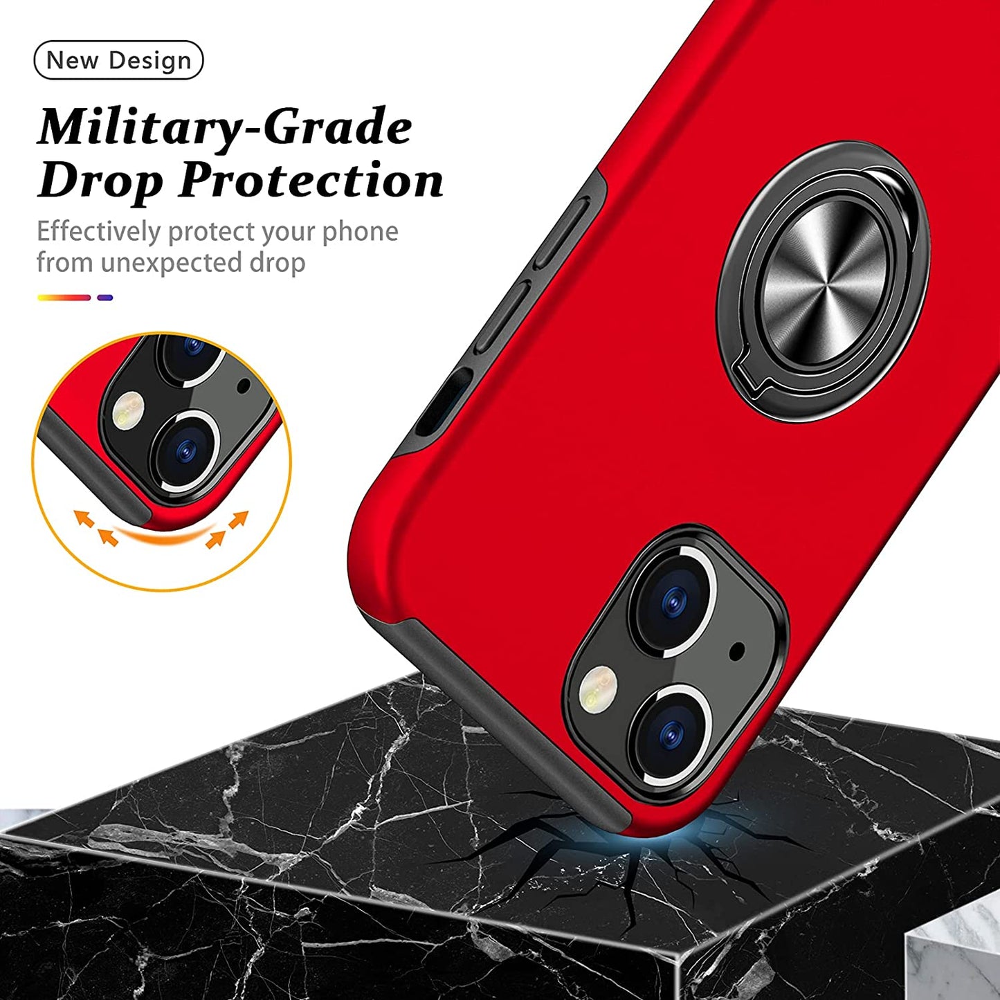 Tough Ring Case for iPhone 13 Mini