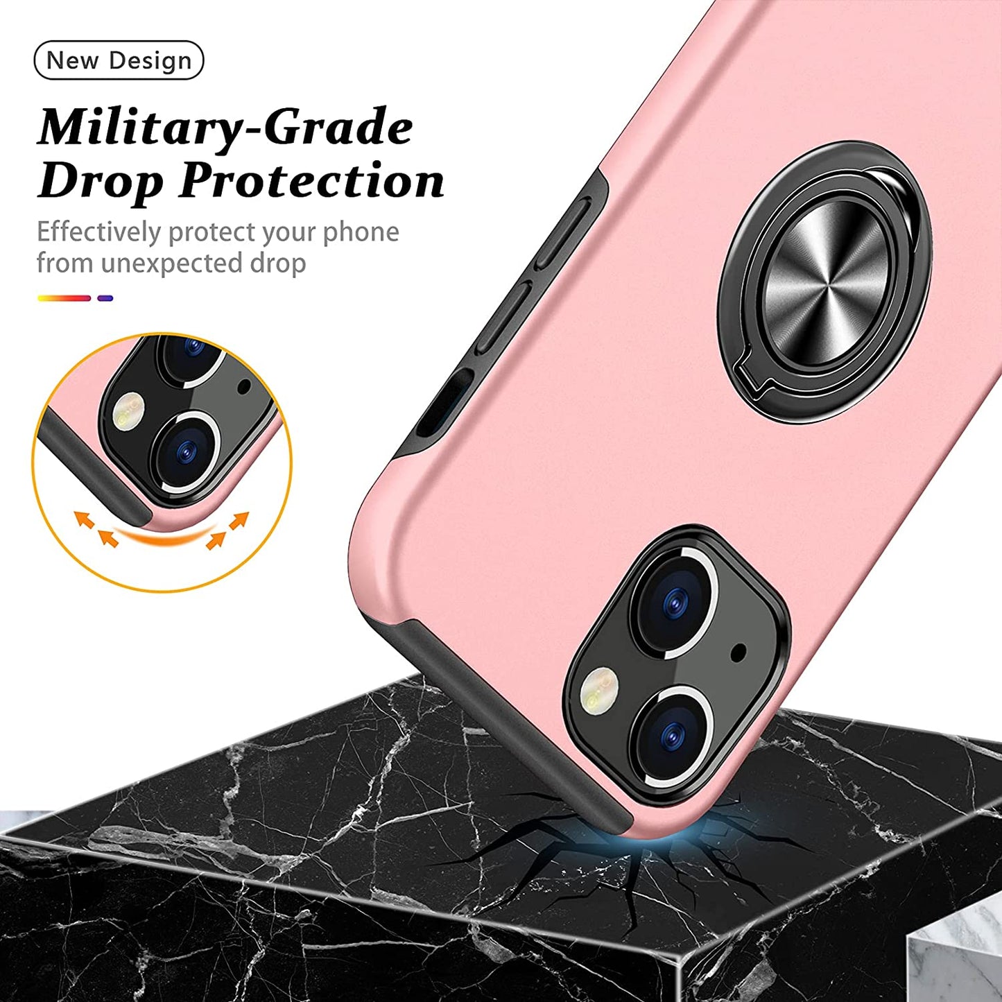 Tough Ring Case for iPhone 13 Mini