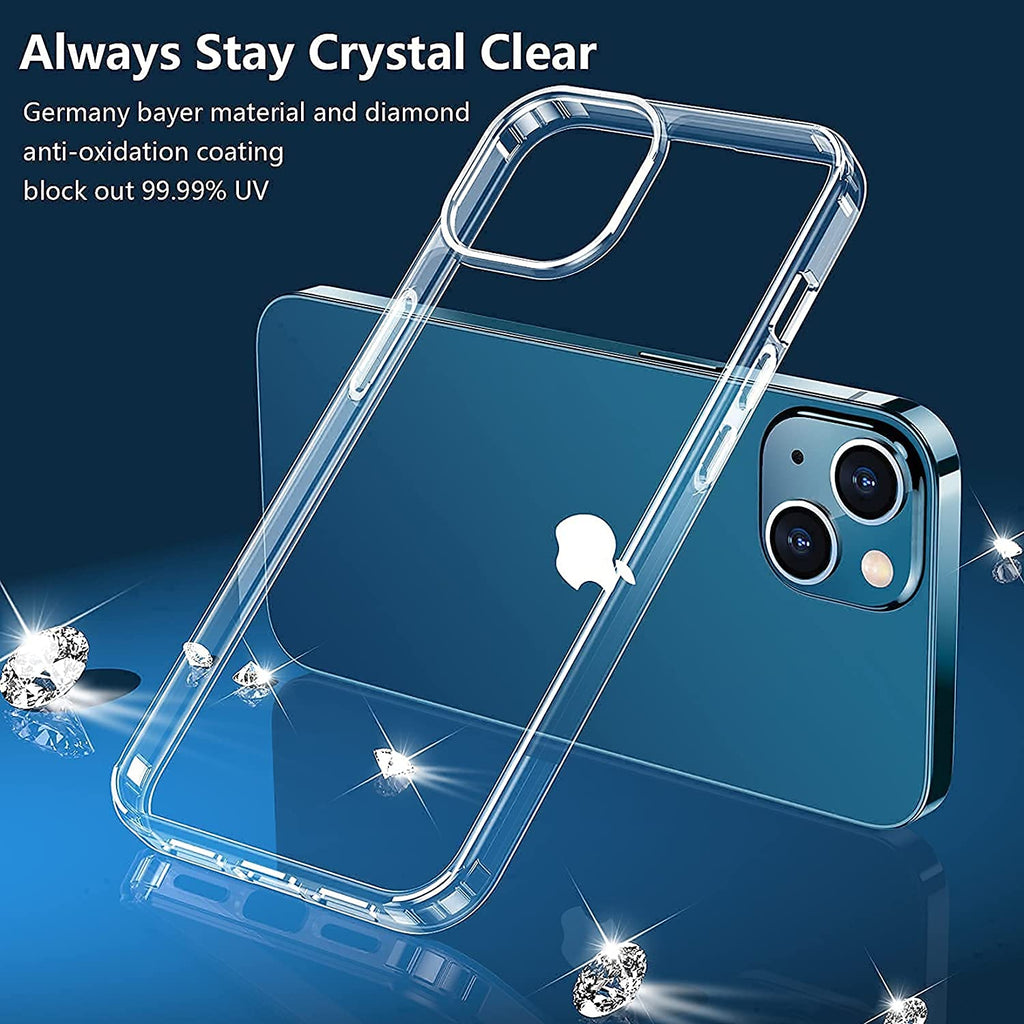 Clear Hard Case for iPhone 13 – Screenhug