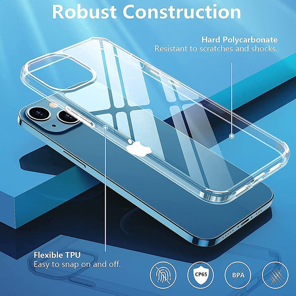 Clear Thin Case for iPhone 13