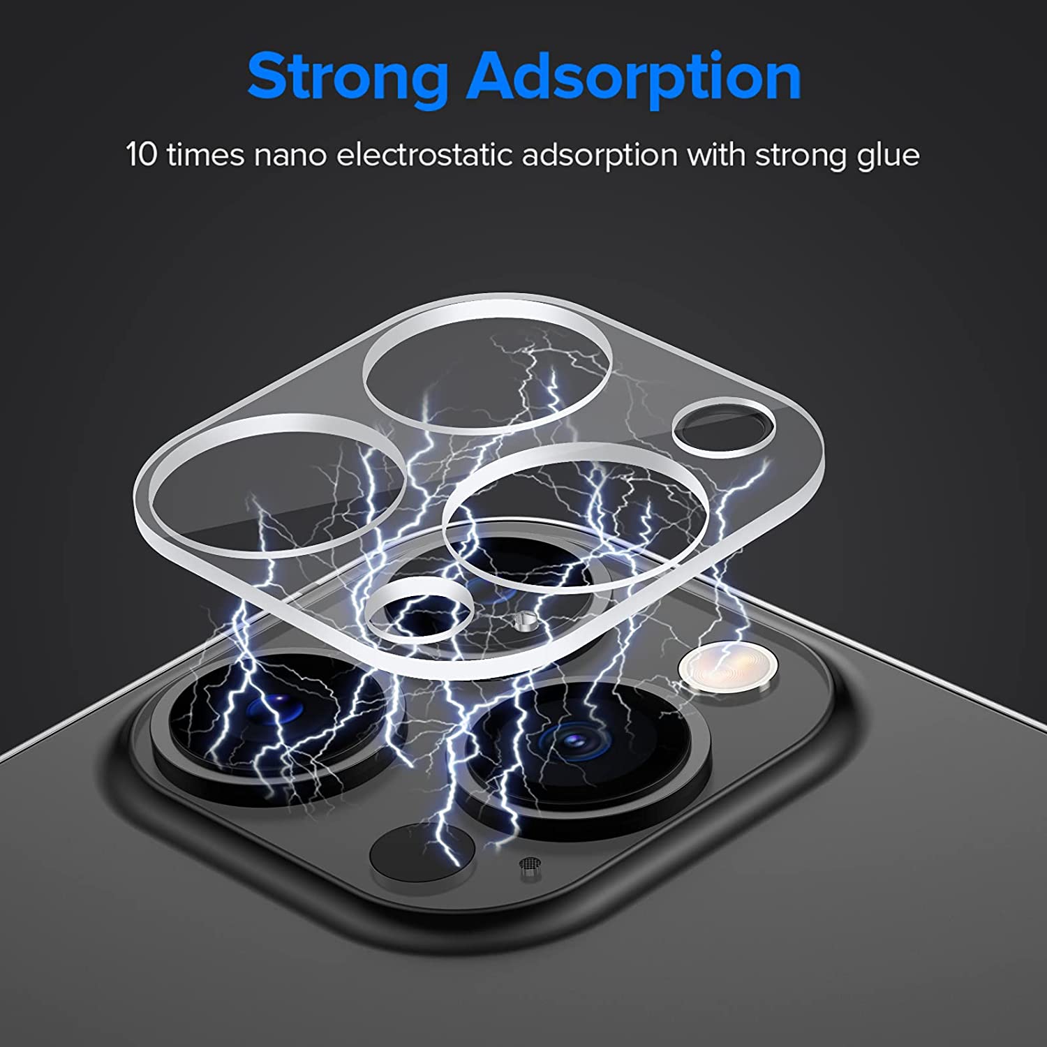 Glass Lens Cover Protector for iPhone 13 Pro 1 pack