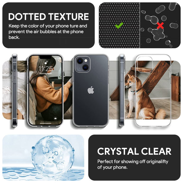 Clear Gel Case for iPhone 14 Pro