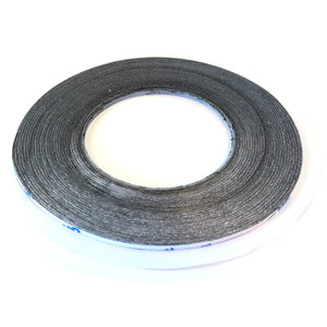 Double Sided Adhesive Tape Roll 50m - 1mm Black