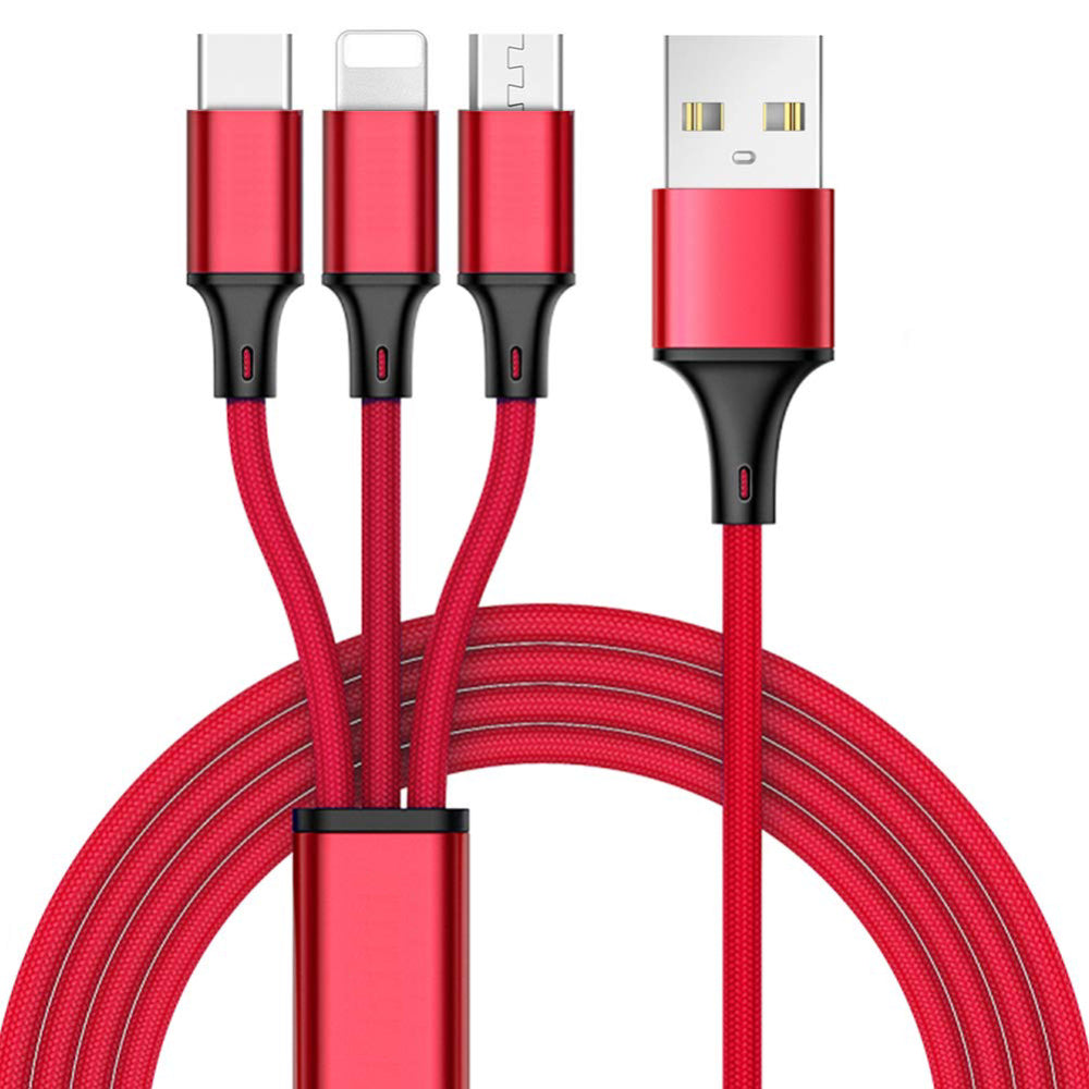 3 in 1 Lightning, Micro, Type C cable wholesale