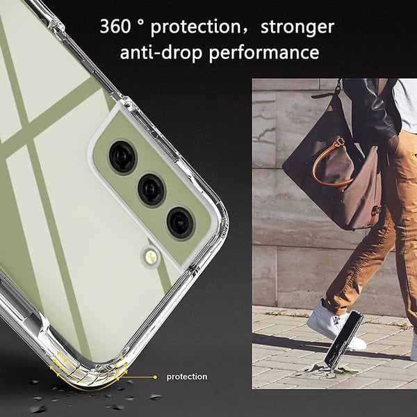 360 Slim clear case for Samsung Galaxy S21 FE