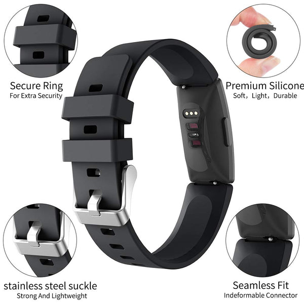 Rubber Strap for Fitbit Inspire 1 / 2