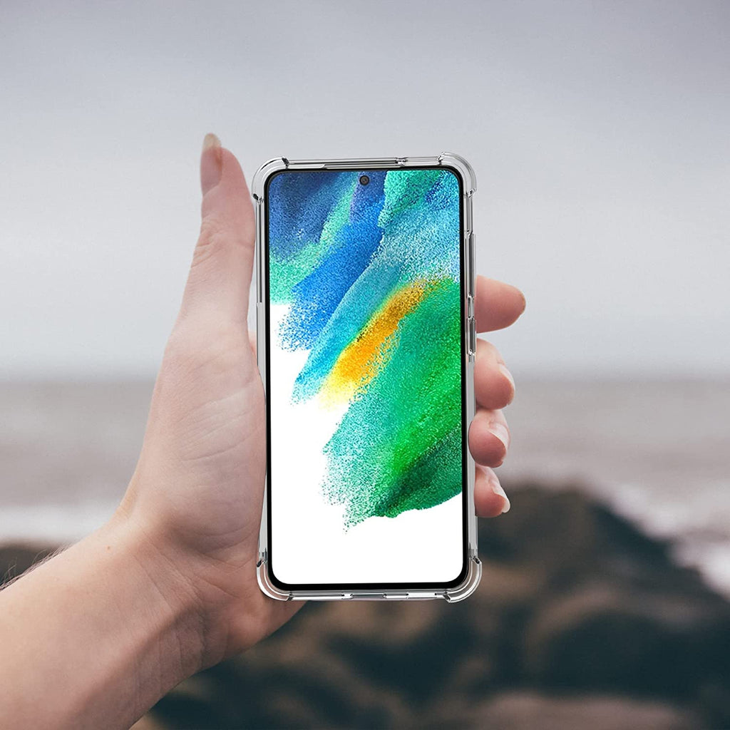 Bumper Clear Case for Samsung Galaxy S21 FE Screenhug